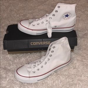 White high top converse
